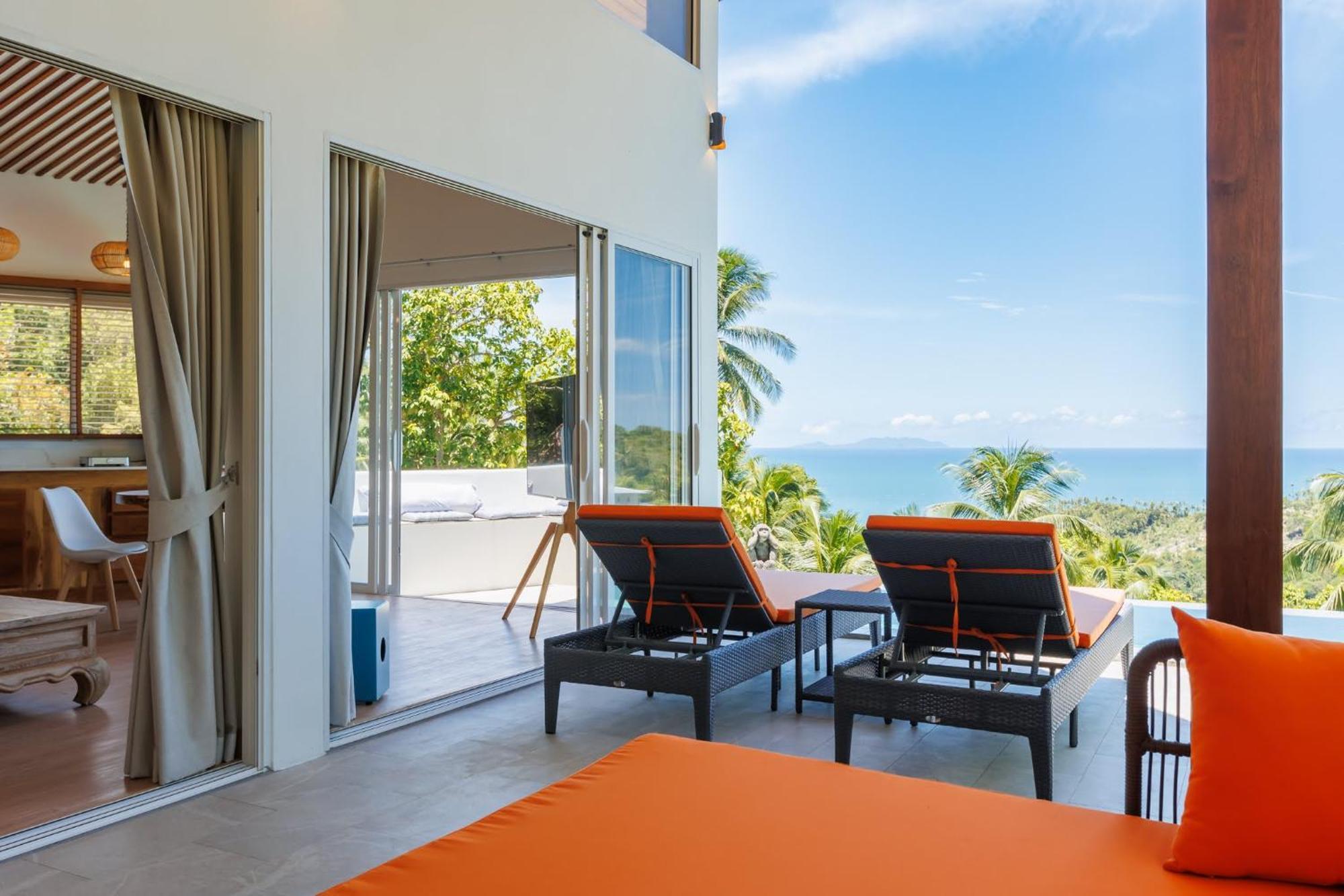 Villa 1 Bedroom Modern Balinese Pool & Sea View #6 Ko Pha Ngan
